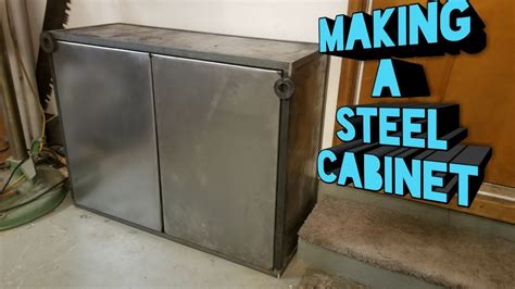 how to build a metal cabinet